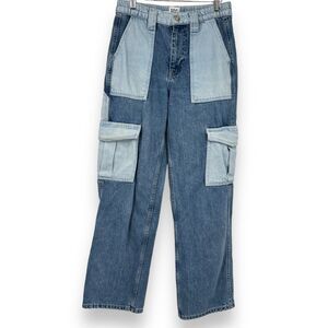 Urban Outfitters BDG Skate Jeans Women's 27 Light Wash Cargo Skater Jeans